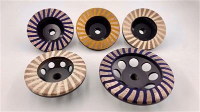 Diamantkopslibeskive Stenpolering